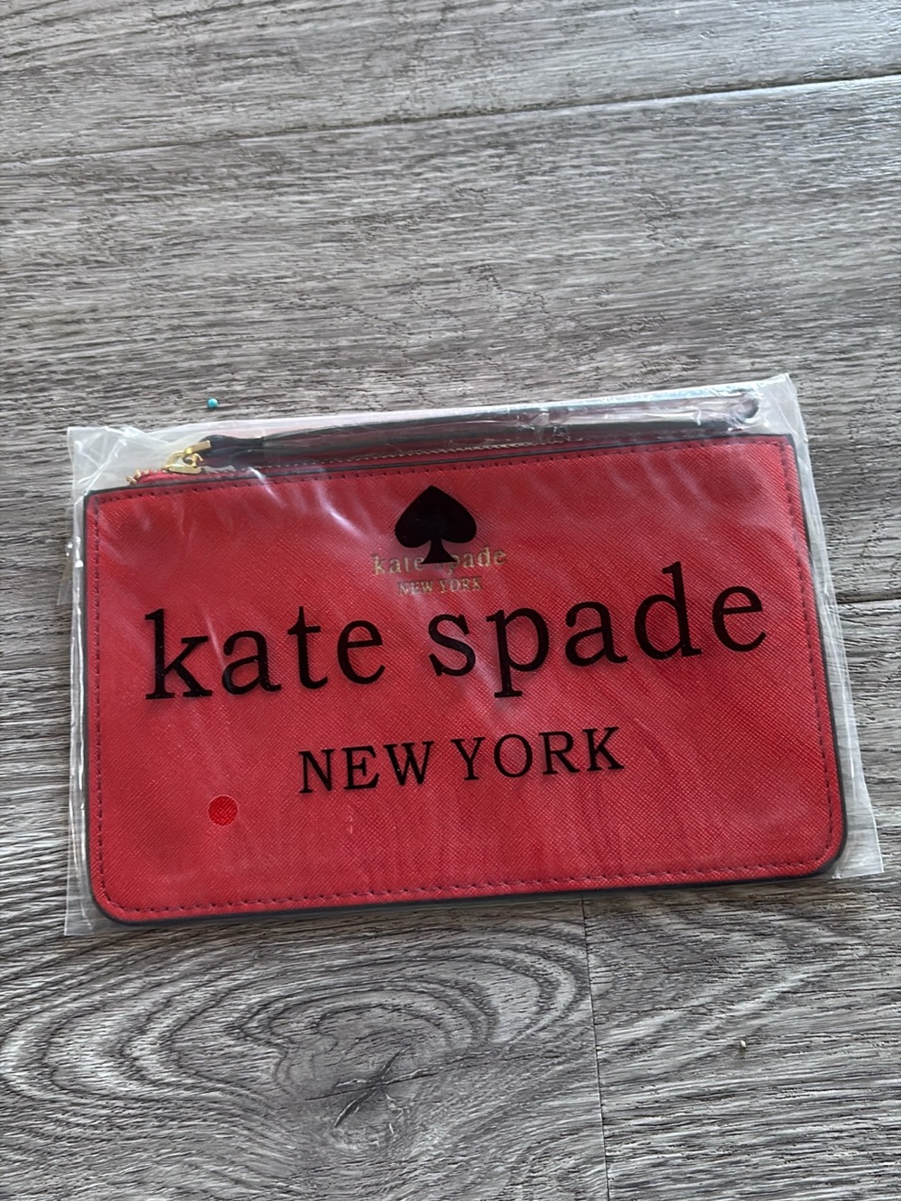 kate spade New York Red Wristlet wallet